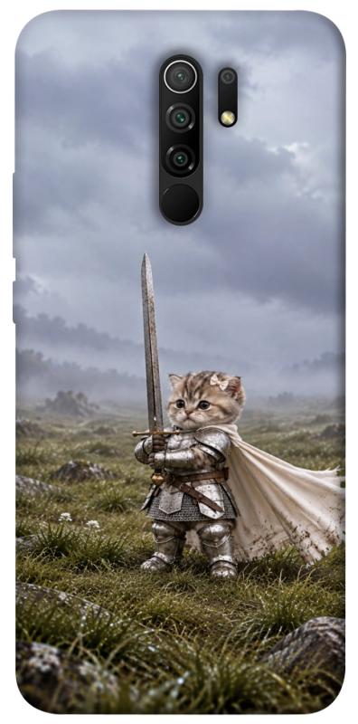 Чехол itsPrint Knight kitten для Xiaomi Redmi 9, мемы, купить оптом с доставкой