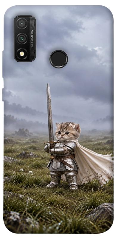 Чехол itsPrint Knight kitten для Huawei P Smart (2020), мемы, купить оптом с доставкой