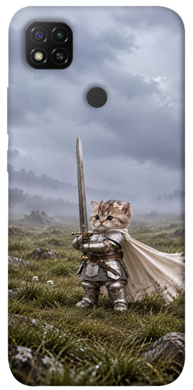 Чехол itsPrint Knight kitten для Xiaomi Redmi 9C, мемы, купить оптом с доставкой