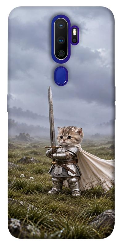 Чехол itsPrint Knight kitten для Oppo A5 (2020) / Oppo A9 (2020), мемы, купить оптом с доставкой