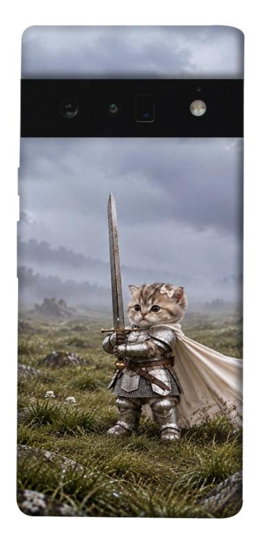 Чехол itsPrint Knight kitten для Google Pixel 6 Pro, мемы, купить оптом с доставкой