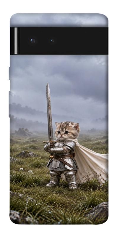 Чехол itsPrint Knight kitten для Google Pixel 6, мемы, купить оптом с доставкой