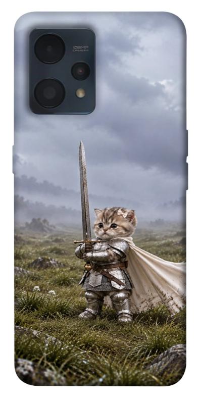 Чехол itsPrint Knight kitten для Realme 9 4G / 9 Pro+, мемы, купить оптом с доставкой