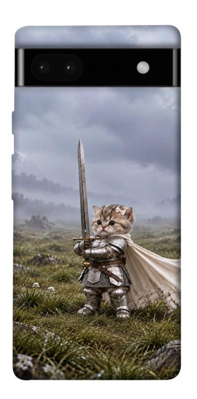 Чехол itsPrint Knight kitten для Google Pixel 6a, мемы, купить оптом с доставкой