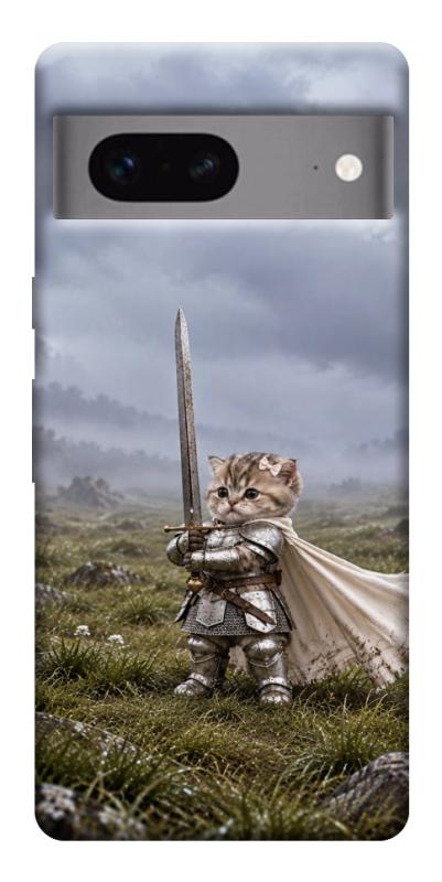 Чехол itsPrint Knight kitten для Google Pixel 7, мемы, купить оптом с доставкой