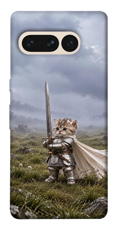 Чехол itsPrint Knight kitten для Google Pixel 7 Pro, мемы, купить оптом с доставкой
