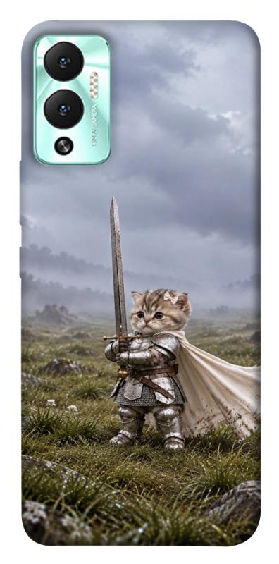 Чехол itsPrint Knight kitten для Infinix Hot 12 Play, мемы, купить оптом с доставкой