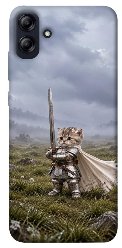 Чехол itsPrint Knight kitten для Samsung Galaxy A04e, мемы, купить оптом с доставкой