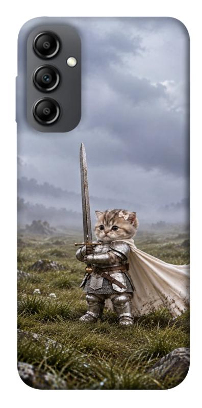 Чехол itsPrint Knight kitten для Samsung Galaxy A14 4G/5G, мемы, купить оптом с доставкой