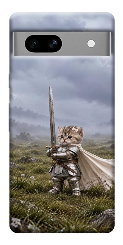 Чехол itsPrint Knight kitten для Google Pixel 7a, мемы, купить оптом с доставкой