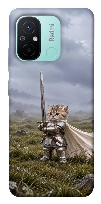 Чехол itsPrint Knight kitten для Xiaomi Redmi 12C, мемы, купить оптом с доставкой