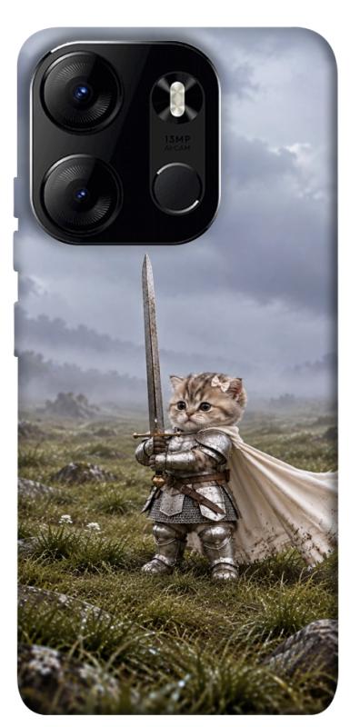 Чехол itsPrint Knight kitten для Tecno Spark Go 2023, мемы, купить оптом с доставкой
