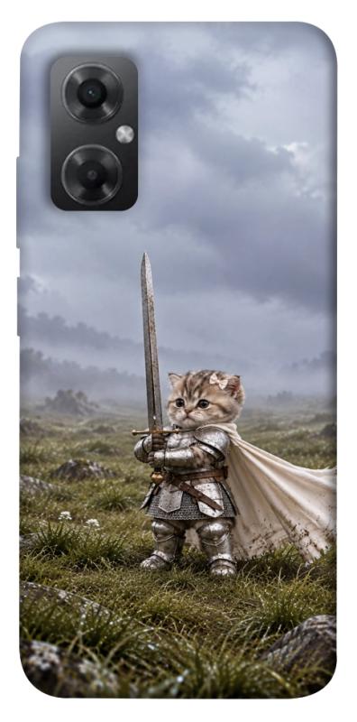 Чехол itsPrint Knight kitten для Xiaomi Redmi Note 11R, мемы, купить оптом с доставкой
