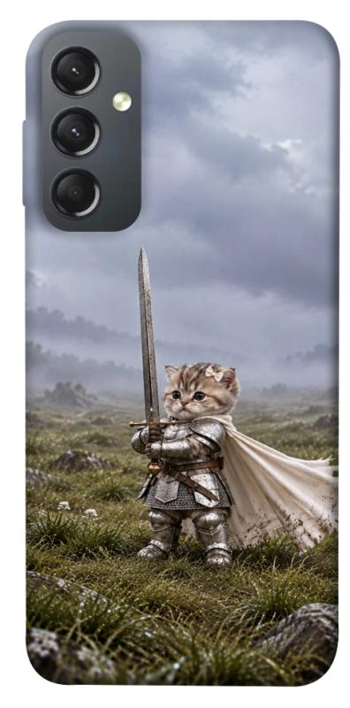 Чехол itsPrint Knight kitten для Samsung Galaxy A24 4G, мемы, купить оптом с доставкой