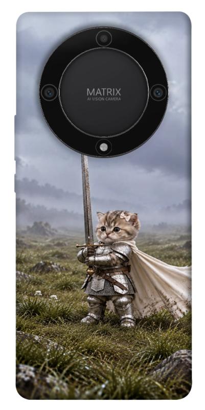 Чехол itsPrint Knight kitten для Huawei Magic5 Lite, мемы, купить оптом с доставкой