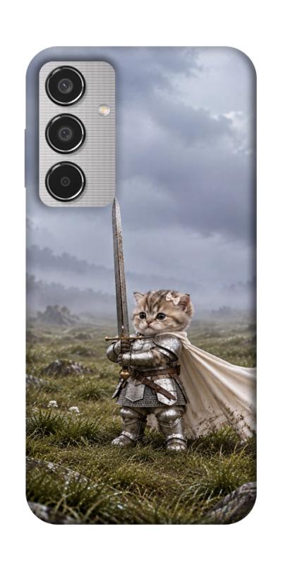 Чехол itsPrint Knight kitten для Samsung Galaxy M35 5G, мемы, купить оптом с доставкой