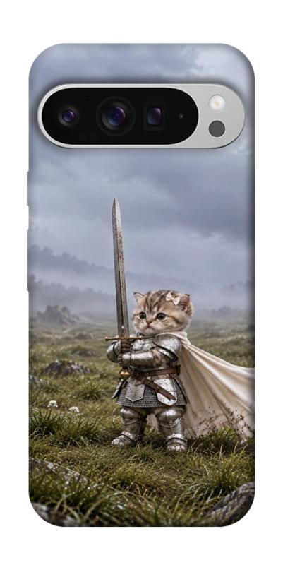 Чехол itsPrint Knight kitten для Google Pixel 9 Pro XL, мемы, купить оптом с доставкой