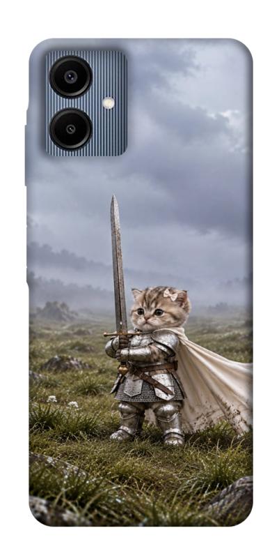 Чехол itsPrint Knight kitten для Samsung Galaxy A06, мемы, купить оптом с доставкой