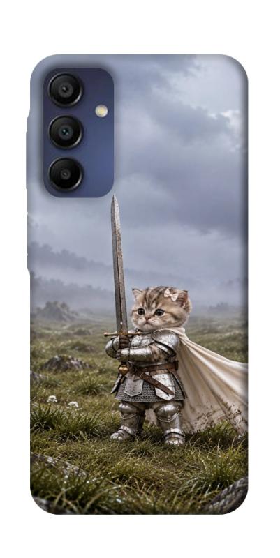 Чехол itsPrint Knight kitten для Samsung Galaxy A16 4G/5G, мемы, купить оптом с доставкой