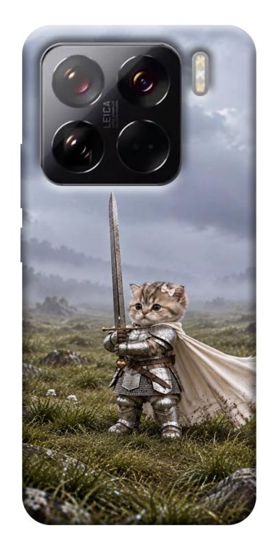 Чехол itsPrint Knight kitten для Xiaomi 15 Pro, мемы, купить оптом с доставкой
