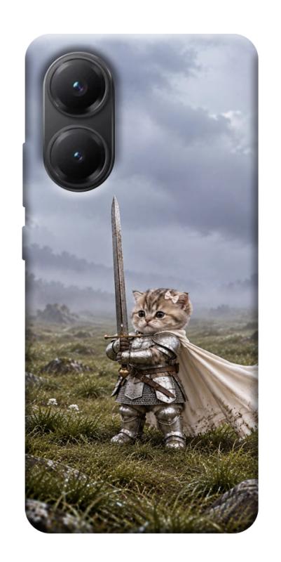 Чехол itsPrint Knight kitten для Xiaomi Poco X7 Pro, мемы, купить оптом с доставкой