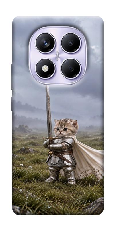 Чехол itsPrint Knight kitten для Xiaomi Poco X7, мемы, купить оптом с доставкой