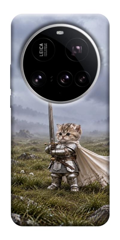Чехол itsPrint Knight kitten для Xiaomi 15 Ultra, мемы, купить оптом с доставкой