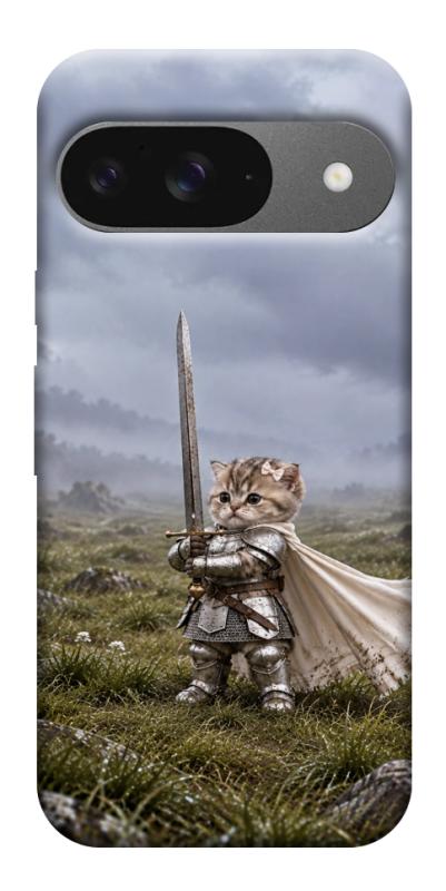 Чехол itsPrint Knight kitten для Google Pixel 10, мемы, купить оптом с доставкой