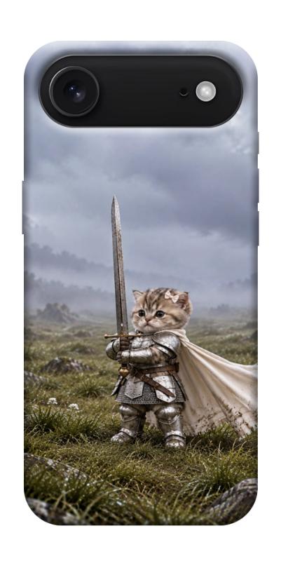 Чехол itsPrint Knight kitten для Apple iPhone 17 Air (6.5"), мемы, купить оптом с доставкой