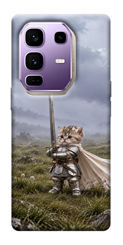 Чехол itsPrint Knight kitten для Infinix Note 50 Pro+, мемы, купить оптом с доставкой