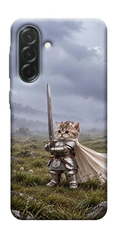 Чехол itsPrint Knight kitten для Samsung Galaxy A37 5G, мемы, купить оптом с доставкой