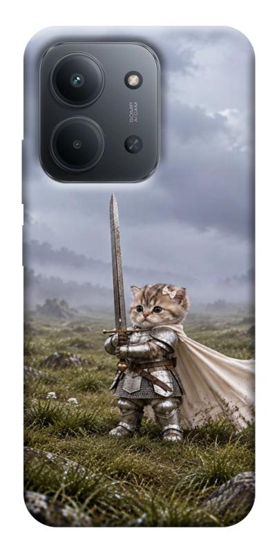 Чехол itsPrint Knight kitten для Xiaomi Redmi 15C (EU), мемы, купить оптом с доставкой