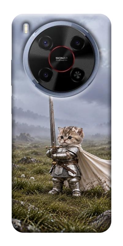 Чехол itsPrint Knight kitten для ZTE Nubia V70 Max, мемы, купить оптом с доставкой