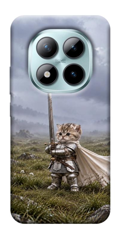 Чехол itsPrint Knight kitten для Xiaomi Redmi Note 15 Pro 5G, мемы, купить оптом с доставкой