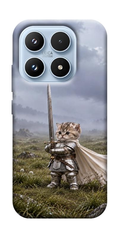 Чехол itsPrint Knight kitten для Xiaomi 17 Pro, мемы, купить оптом с доставкой