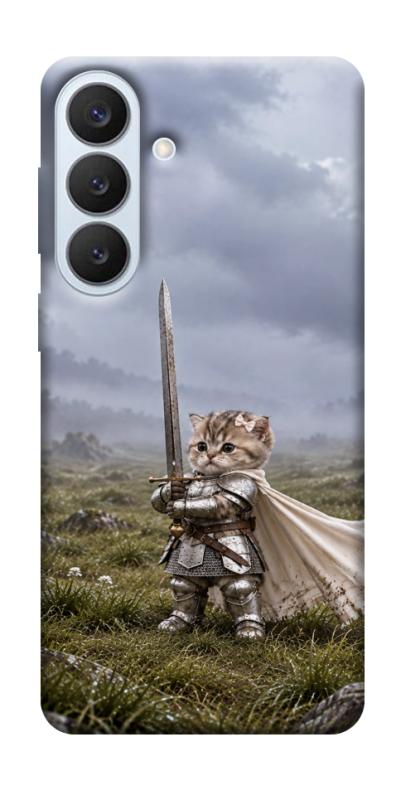 Чехол itsPrint Knight kitten для Samsung Galaxy S26+, мемы, купить оптом с доставкой