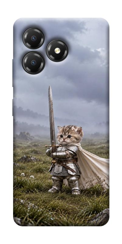 Чехол itsPrint Knight kitten для ZTE Blade A36, мемы, купить оптом с доставкой