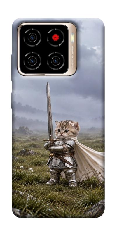 Чехол itsPrint Knight kitten для ZTE Blade A56, мемы, купить оптом с доставкой
