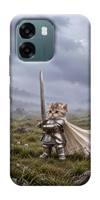 Чехол itsPrint Knight kitten для Oppo A6, мемы, купить оптом с доставкой