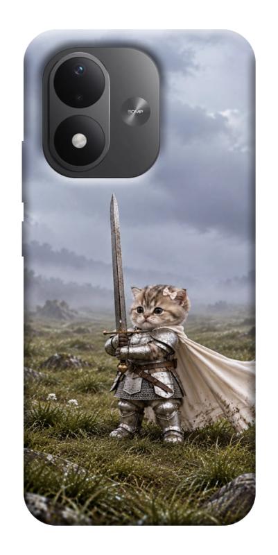 Чехол itsPrint Knight kitten для Xiaomi Redmi Note 17, мемы, купить оптом с доставкой