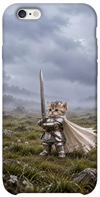 Чехол itsPrint Knight kitten для Apple iPhone 6/6s (4.7"), мемы, купить оптом с доставкой