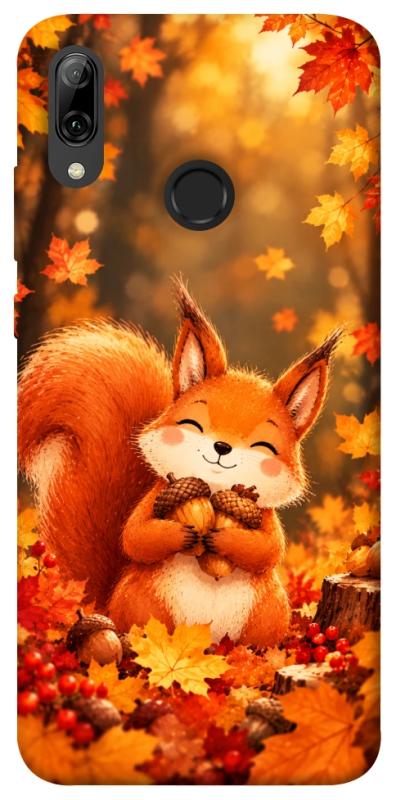 Чехол itsPrint Осіннє білченя для Huawei P Smart (2019), животные, купить оптом с доставкой