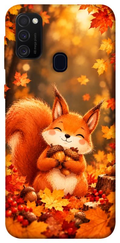Чехол itsPrint Осіннє білченя для Samsung Galaxy M30s / M21, животные, купить оптом с доставкой