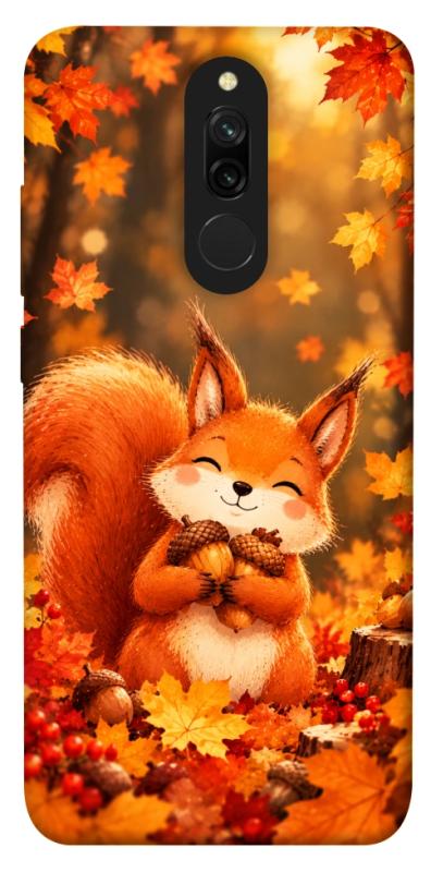 Чехол itsPrint Осіннє білченя для Xiaomi Redmi 8, животные, купить оптом с доставкой