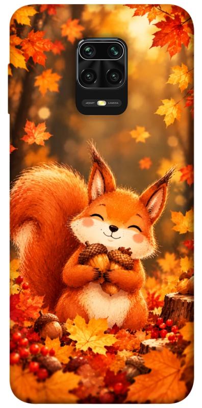 Чехол itsPrint Осіннє білченя для Xiaomi Redmi Note 9s / Note 9 Pro / Note 9 Pro Max, животные, купить оптом с доставкой