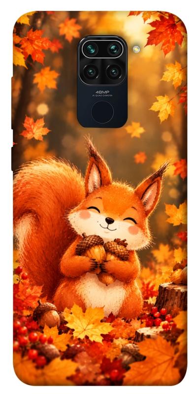 Чехол itsPrint Осіннє білченя для Xiaomi Redmi Note 9 / Redmi 10X, животные, купить оптом с доставкой
