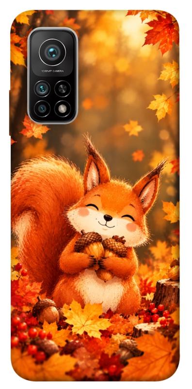 Чохол itsPrint Осіннє білченя для Xiaomi Mi 10T, тварини, купити оптом з доставкою