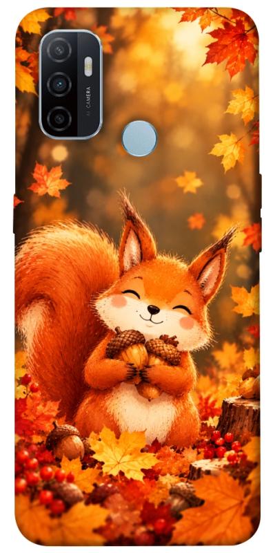Чехол itsPrint Осіннє білченя для Oppo A53 / A32 / A33, животные, купить оптом с доставкой