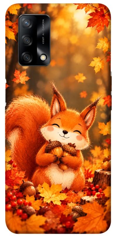 Чохол itsPrint Осіннє білченя для Oppo A74 4G, тварини, купити оптом з доставкою