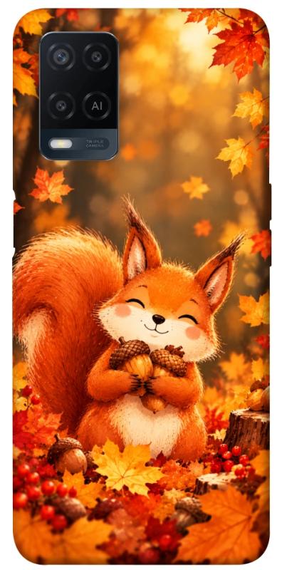 Чехол itsPrint Осіннє білченя для Oppo A16s / A16, животные, купить оптом с доставкой